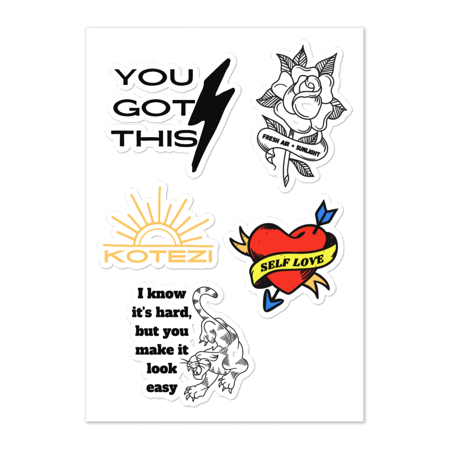 Kotezi Sticker Sheet 1